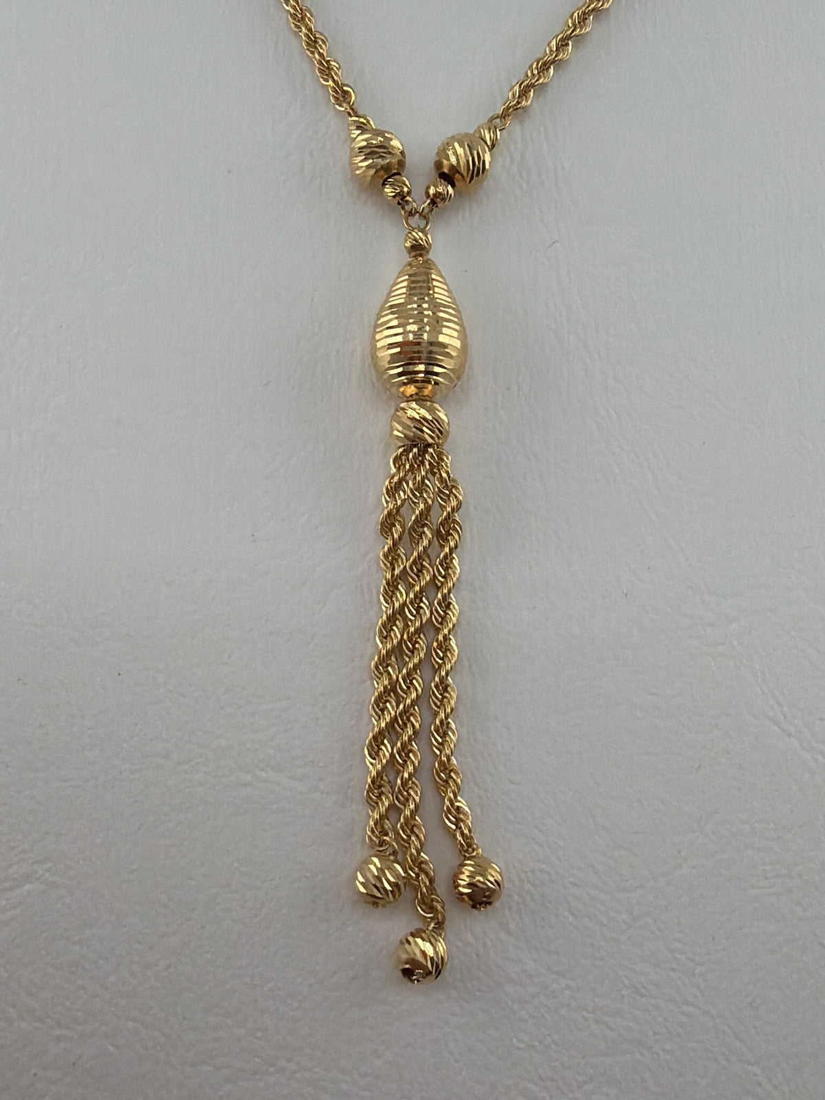 Collier Lalla — sautoir oriental en or 18K, 6,25 g