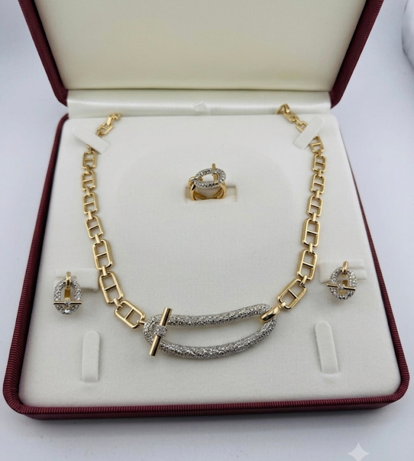 Ensemble 3 pieces en Or 18K