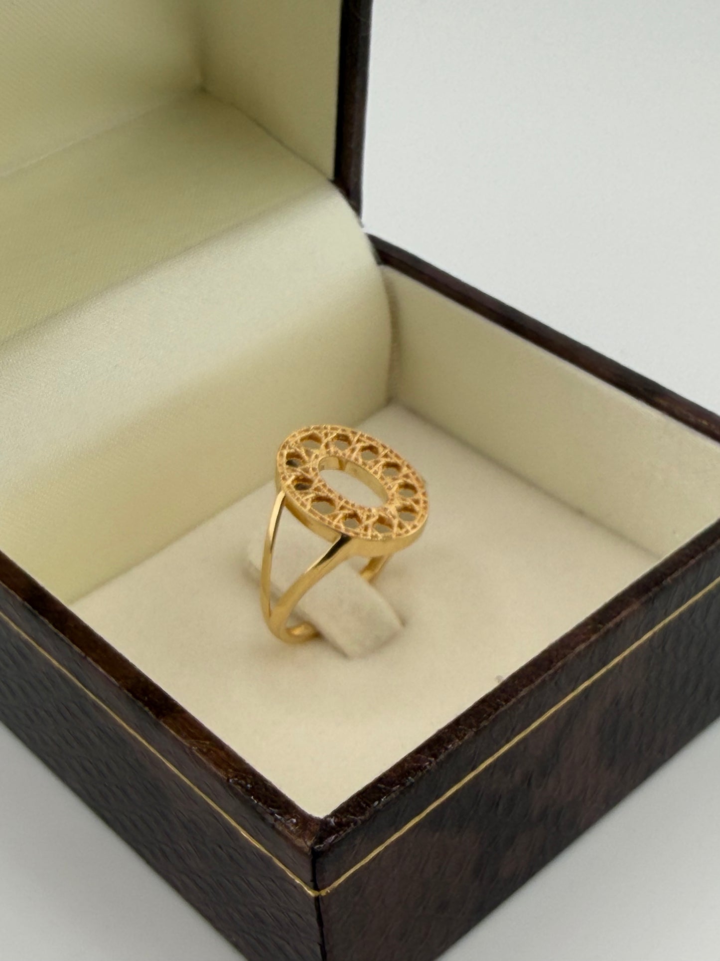 Bague fine à effet miroir – 2,3 g