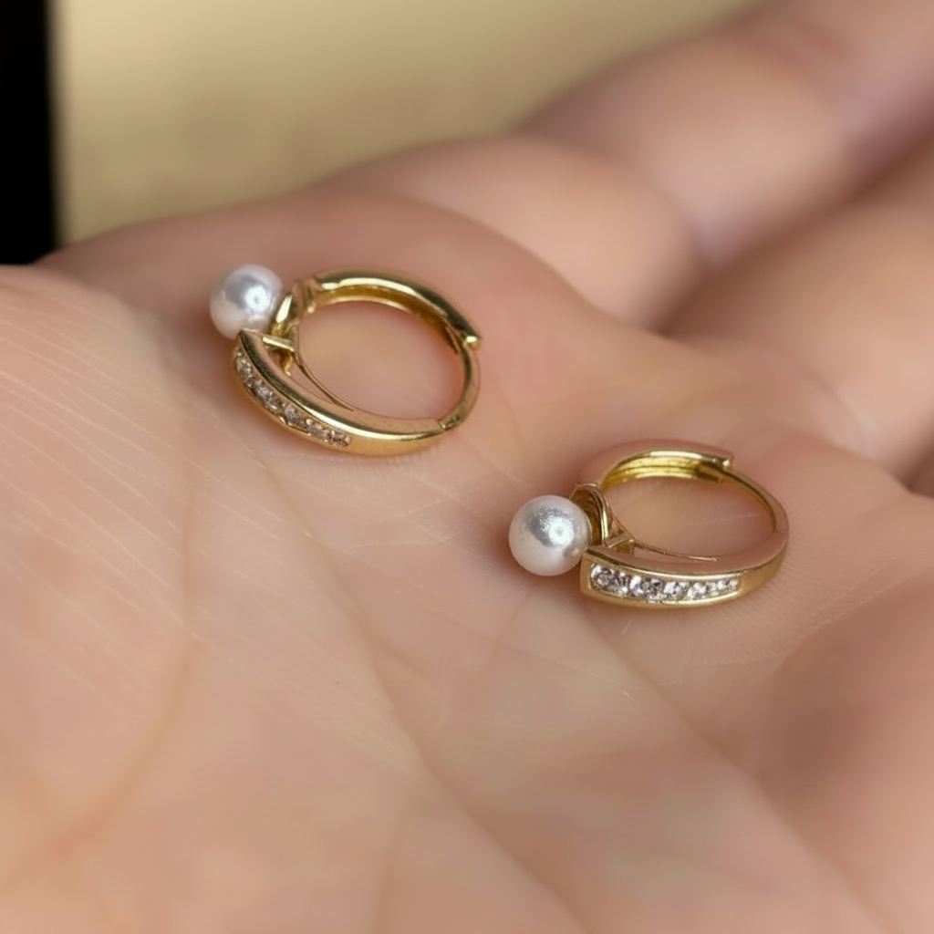 Boucles d’oreilles perles