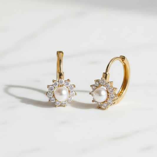 Boucles d’oreilles en perles
