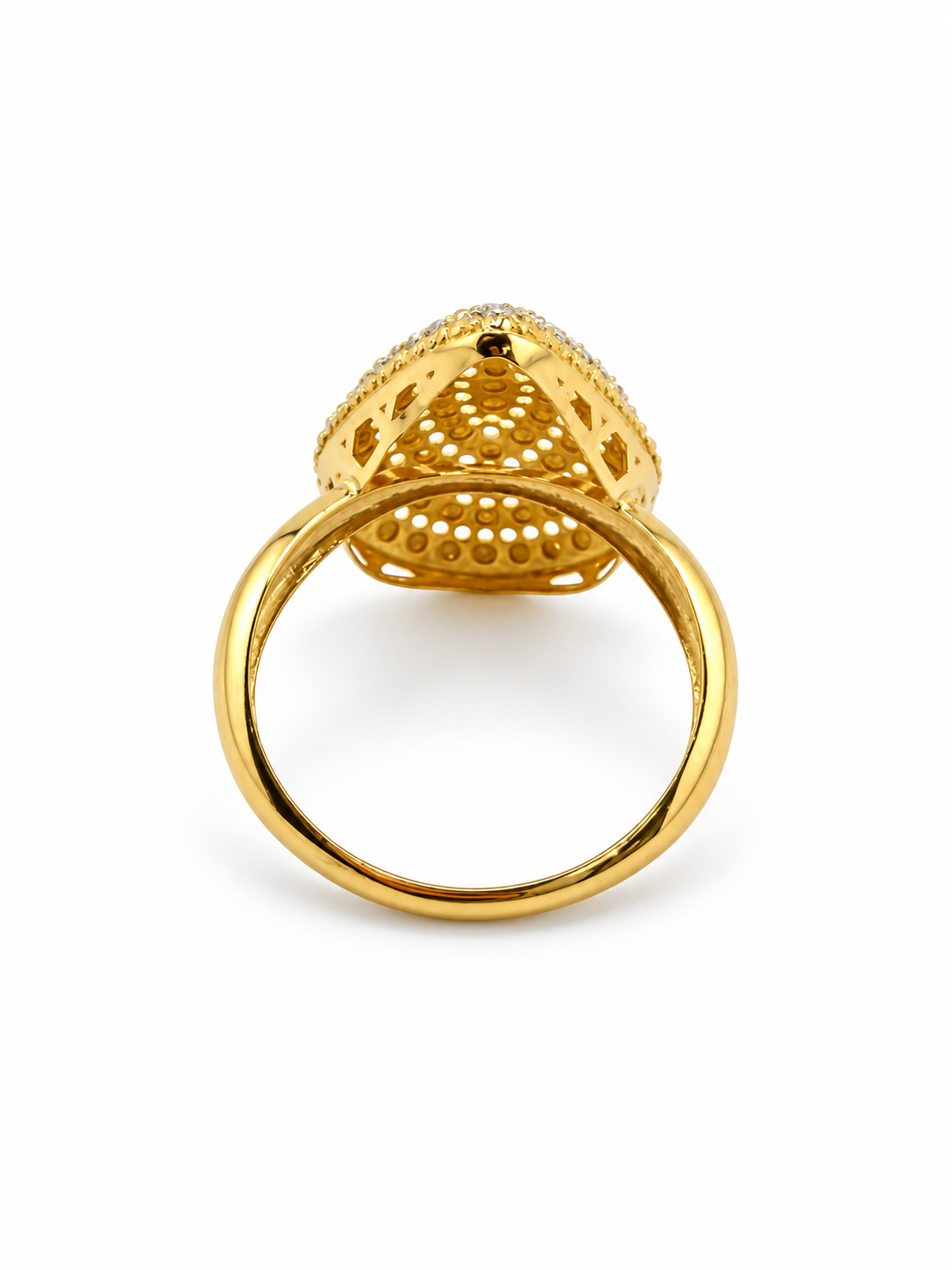 Bague en or jaune et or blanc 18 carats – 2,47 g
