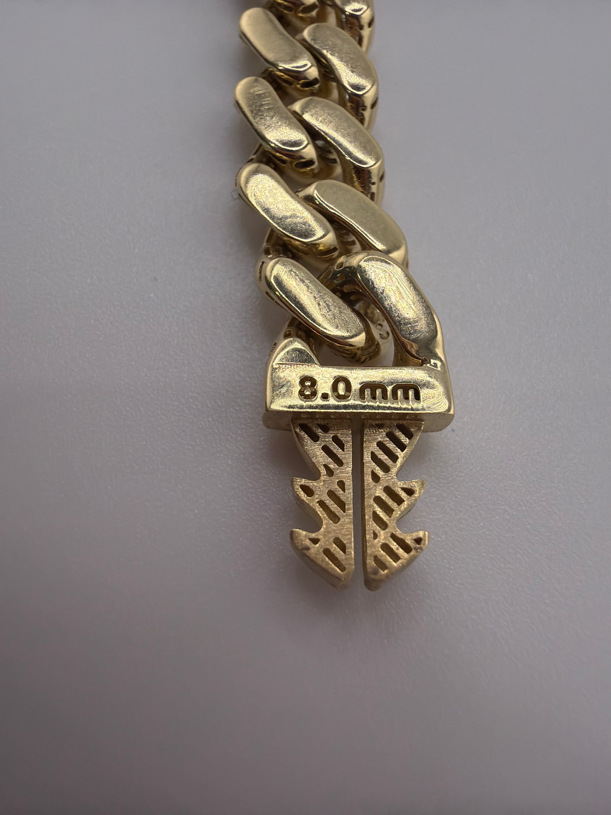 Original 18K gold Monaco bracelet – 12 g – 20 cm