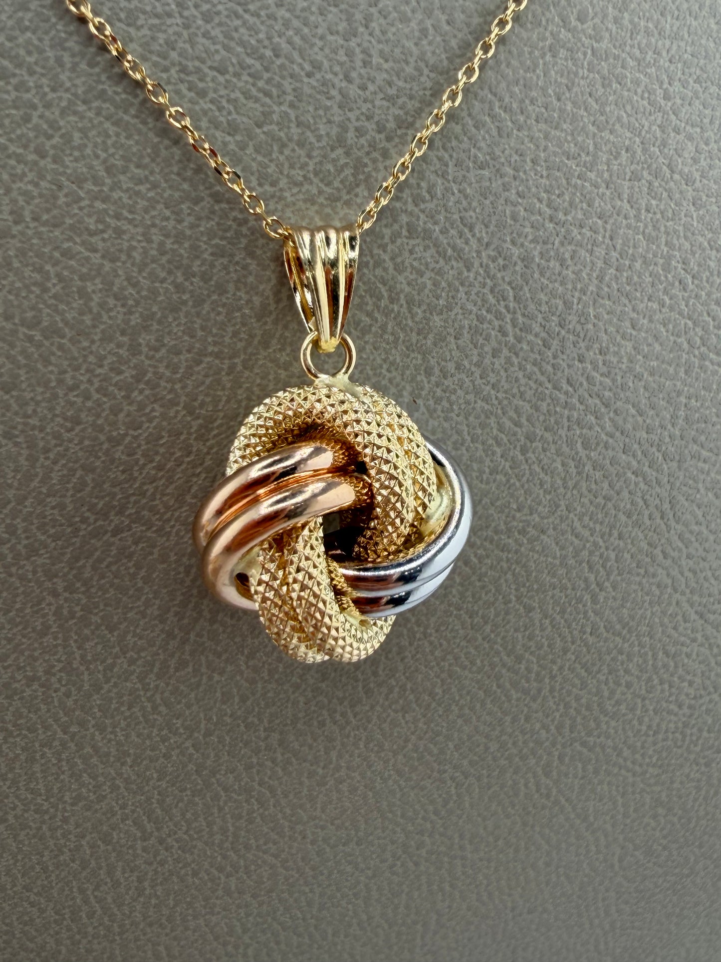 Ensemble Trio Nœud – Or 18 Carats