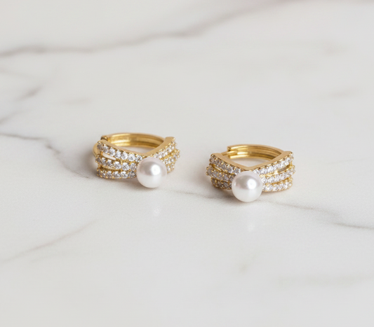 Boucles en perles