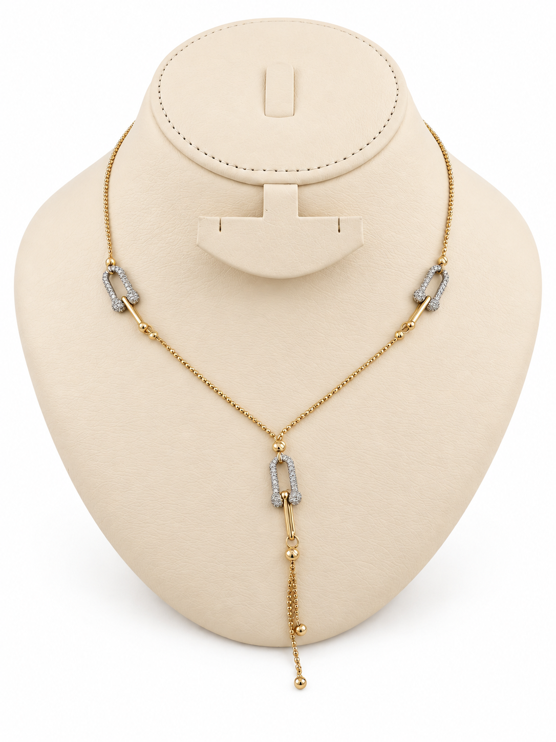 Collier 18 carats à maillons décoratifs – 8,02 g