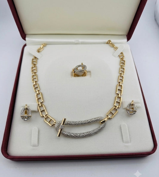 Ensemble 3 pieces en Or 18K