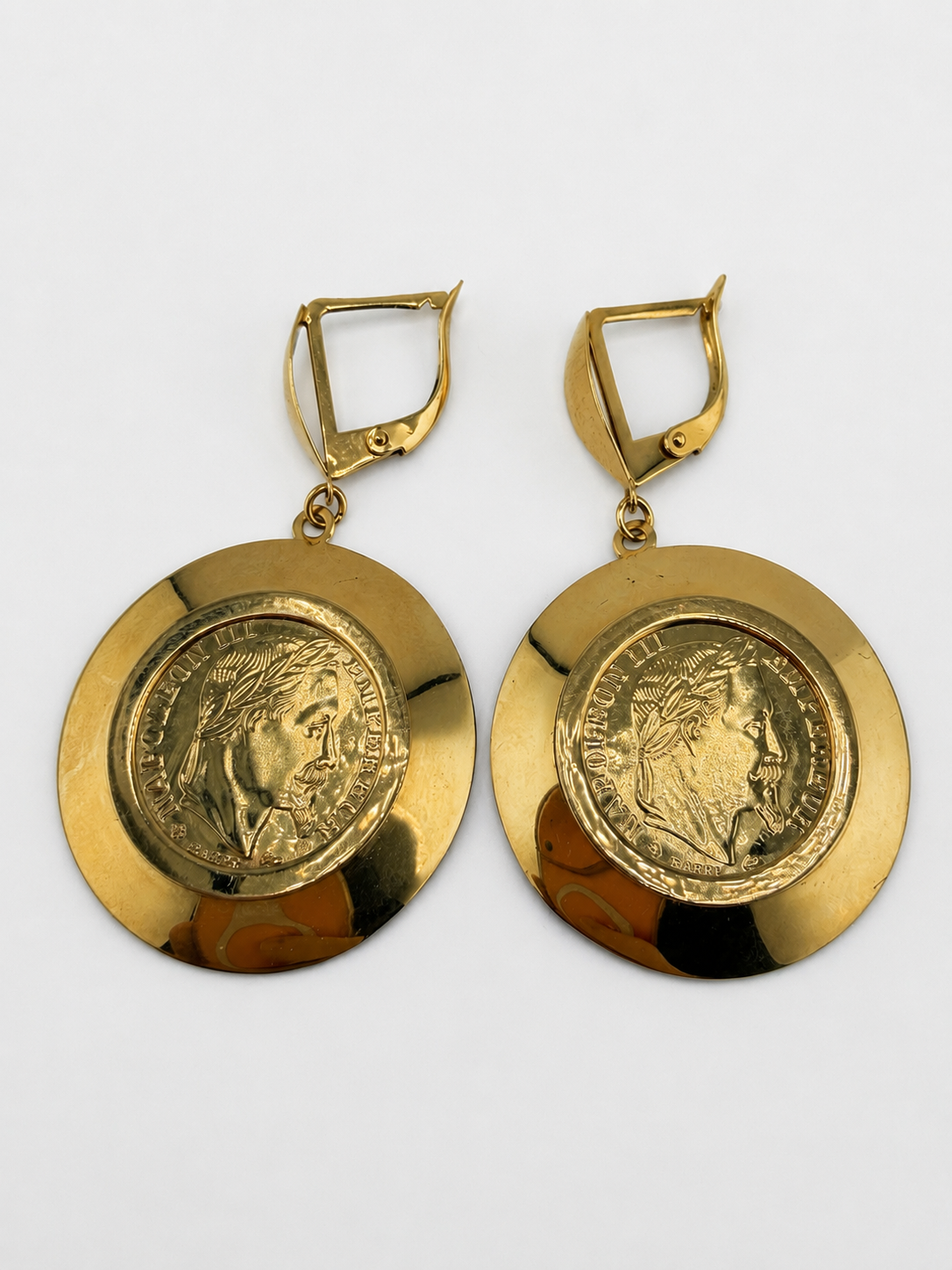 Boucles d’oreilles Louis d’or