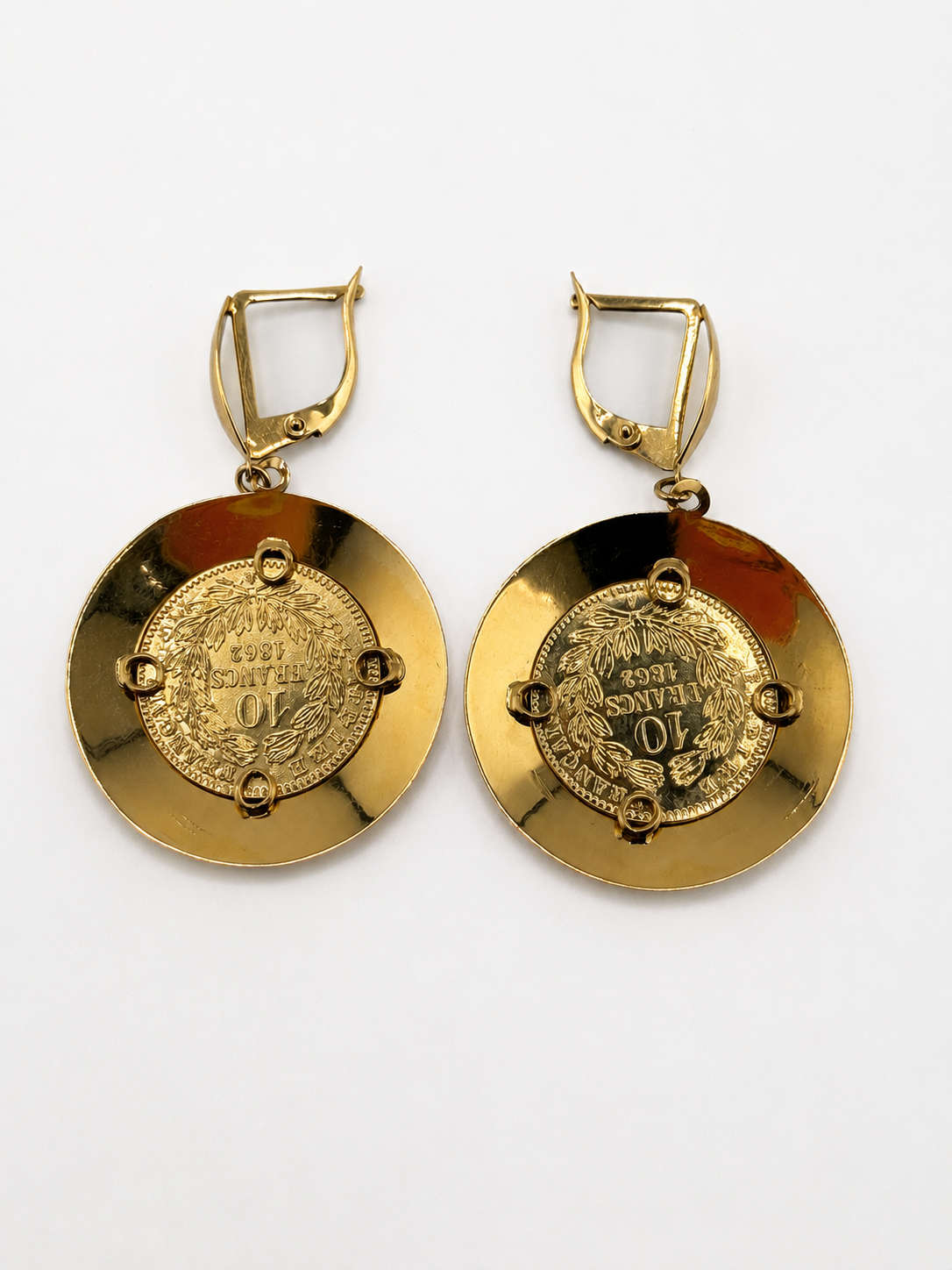 Boucles d’oreilles Louis d’or