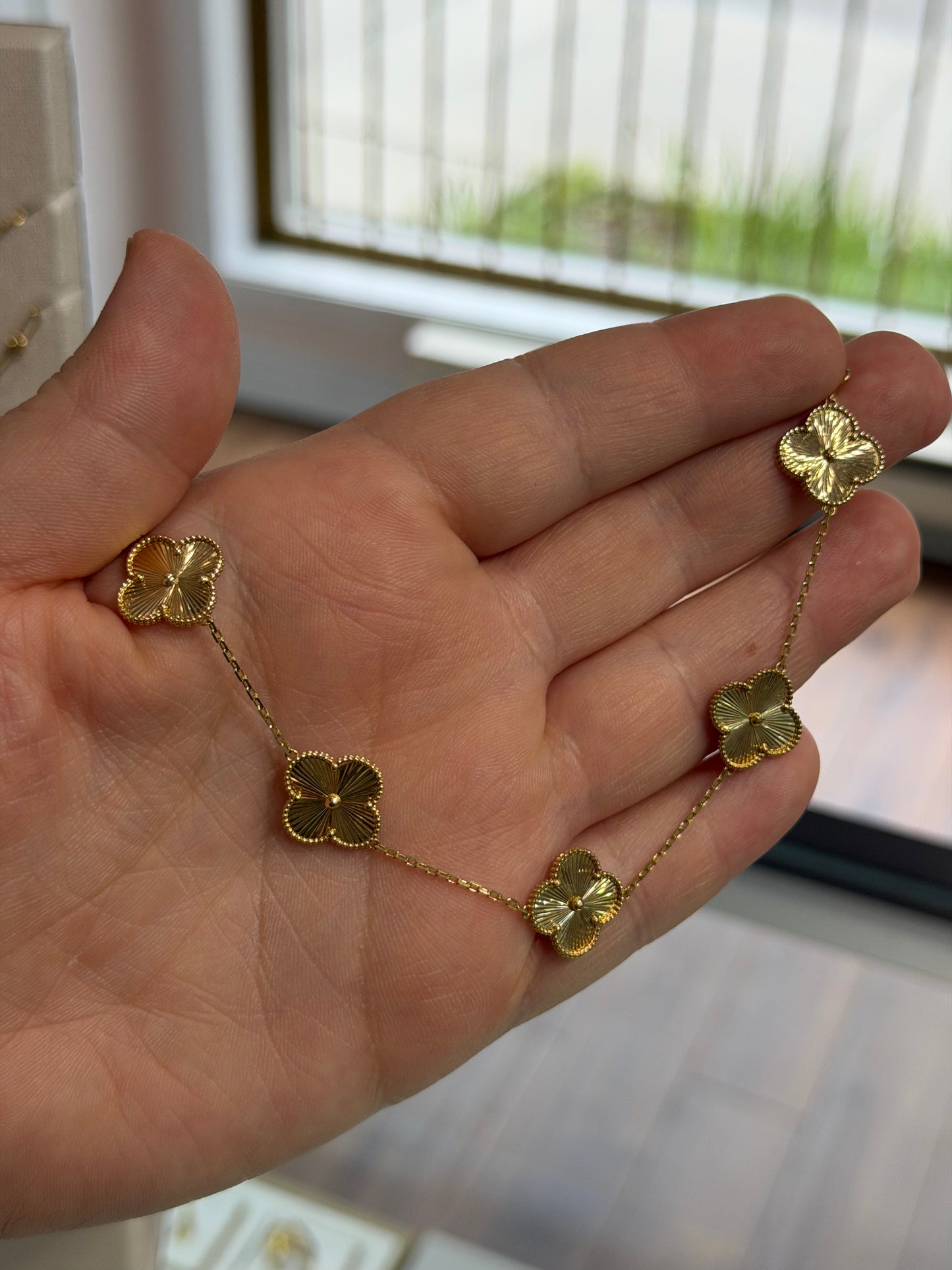 Bracelet Trèfle en Or 18K