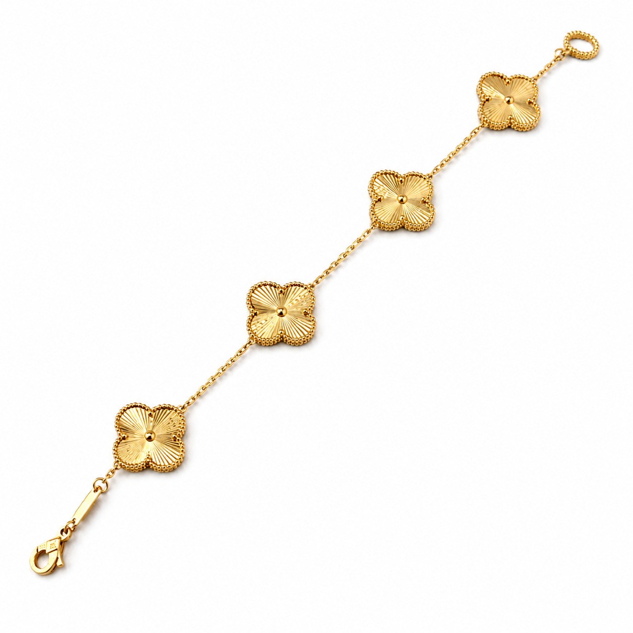 Bracelet Trèfle en Or 18K