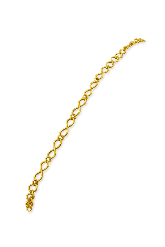 Bracelet Infini en Or Jaune 18 Carats