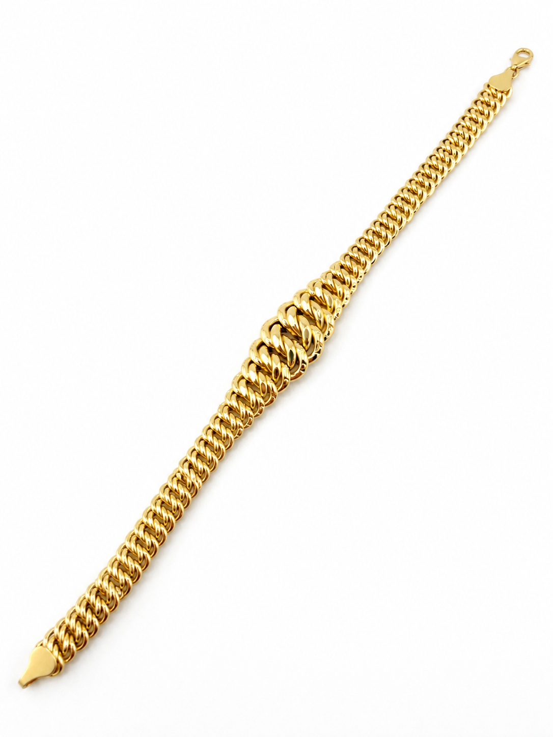 Bracelet Maille American en Or 18 Carats – Fabrication Italienne
