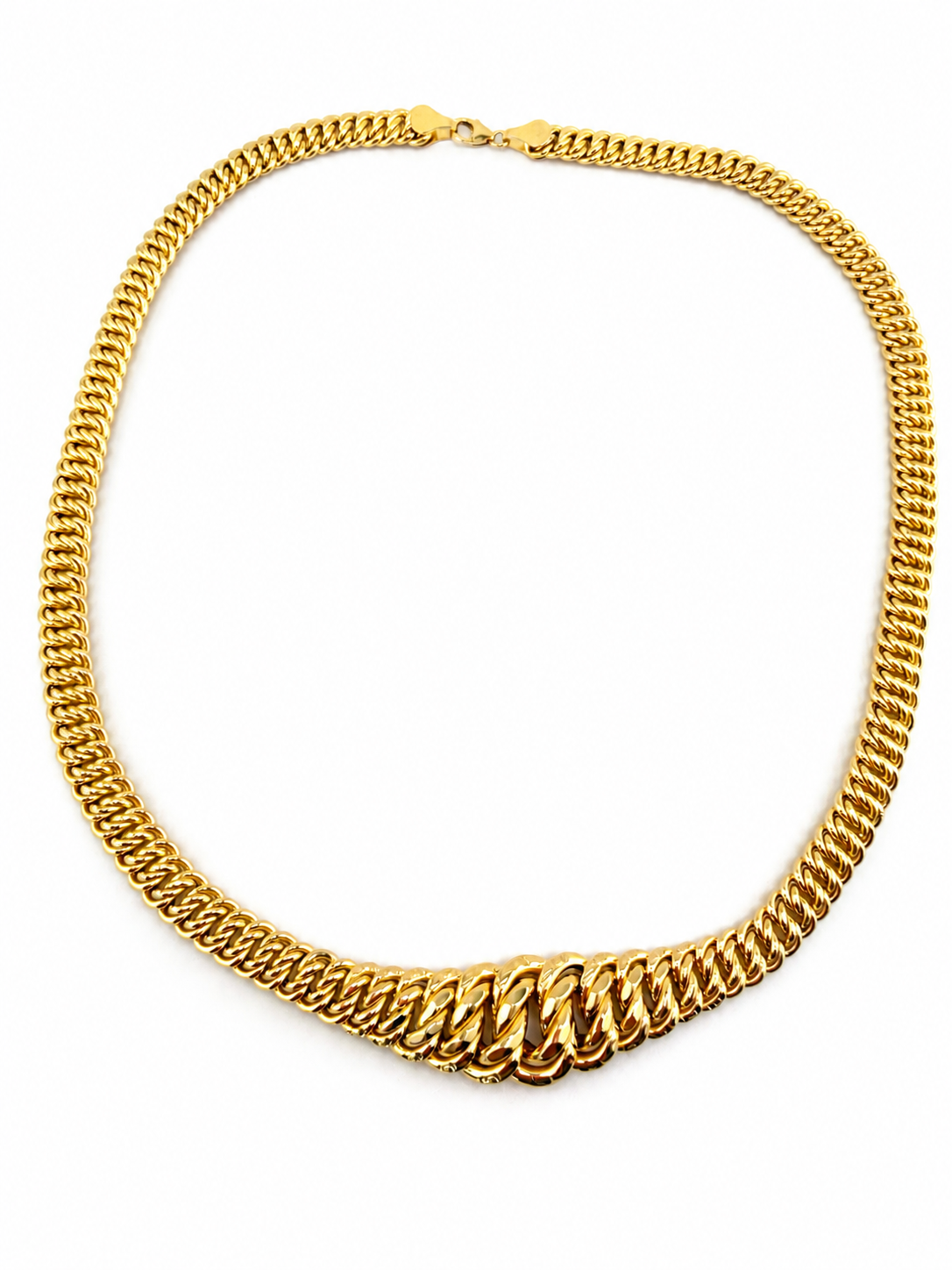 Collier ras du cou maille américaine