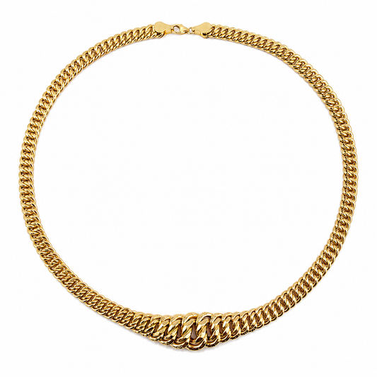 Collier ras du cou maille américaine