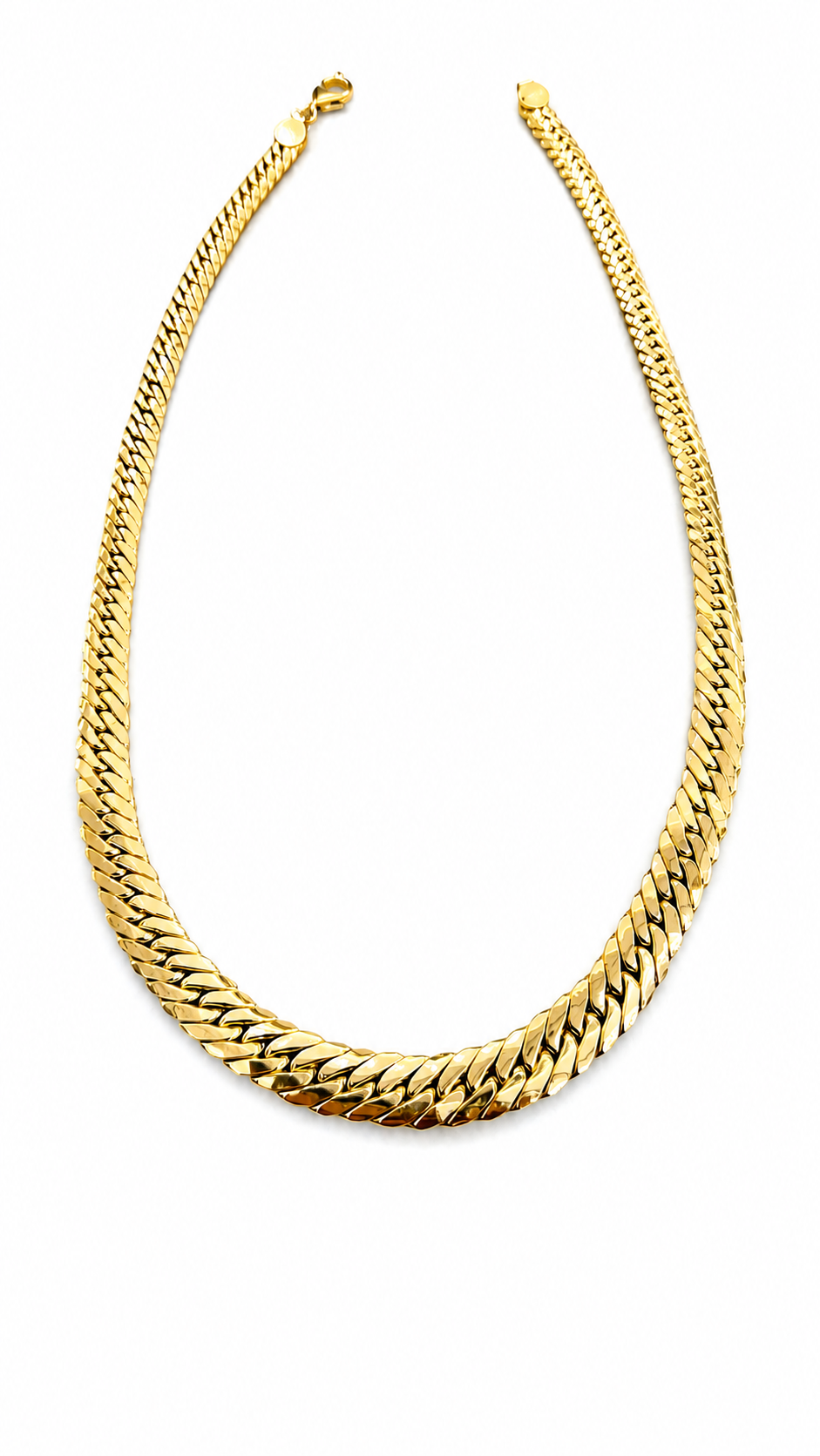 Collier Ras-du-Cou en Or 18 Carats – Fabrication Italienne 750