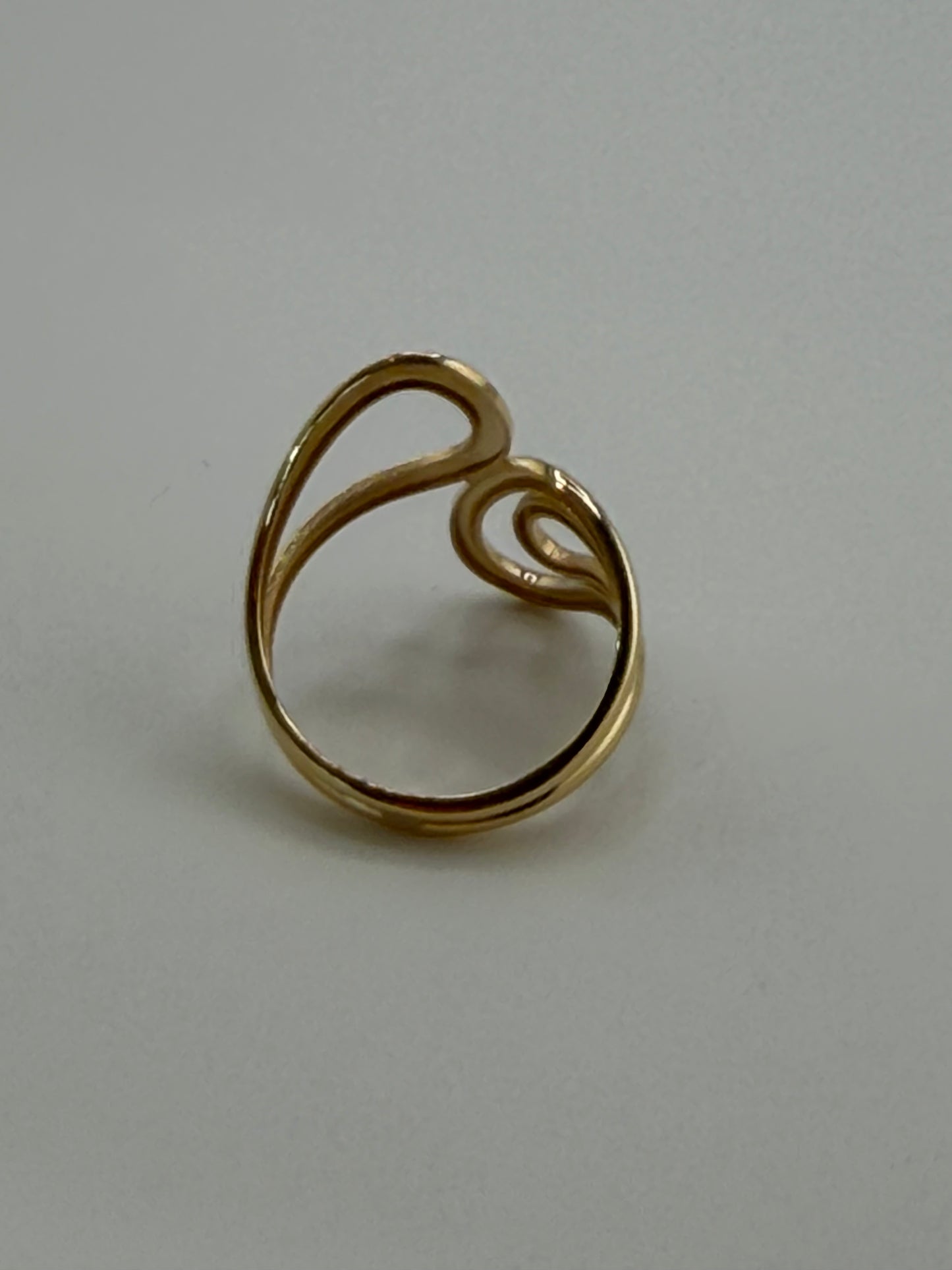 Bague Sculpturale Ouverte en Or 18K