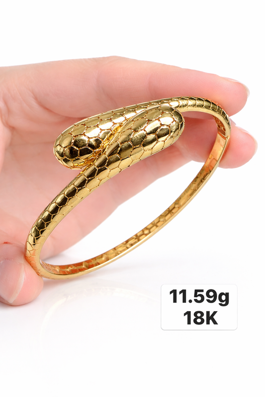 Gold Snake Bracelet