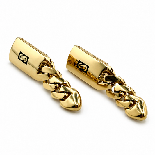 Original Monaco 18K Gold Earrings 6.17g