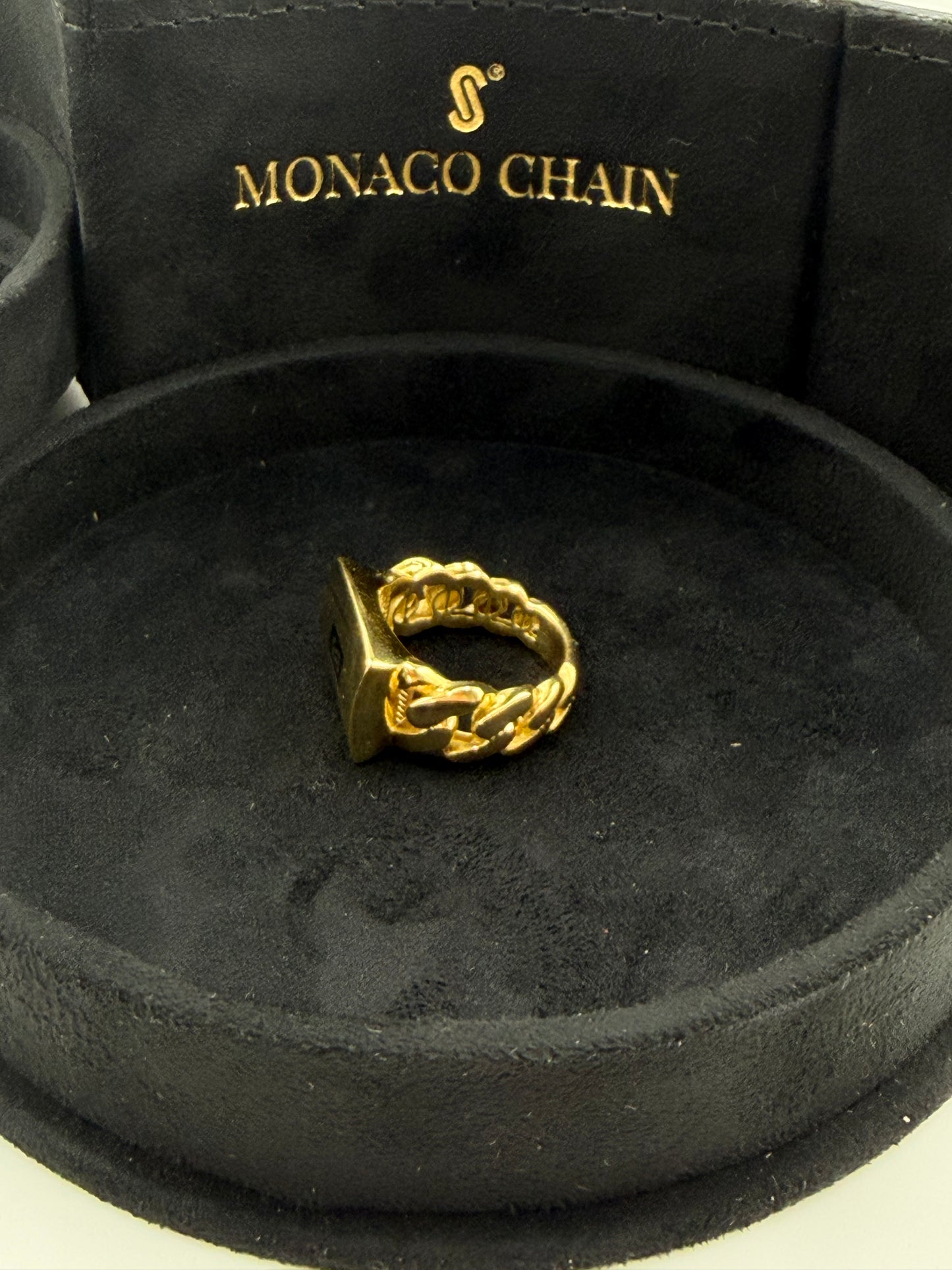 Monaco The Original 18K Gold Ring – Size 7