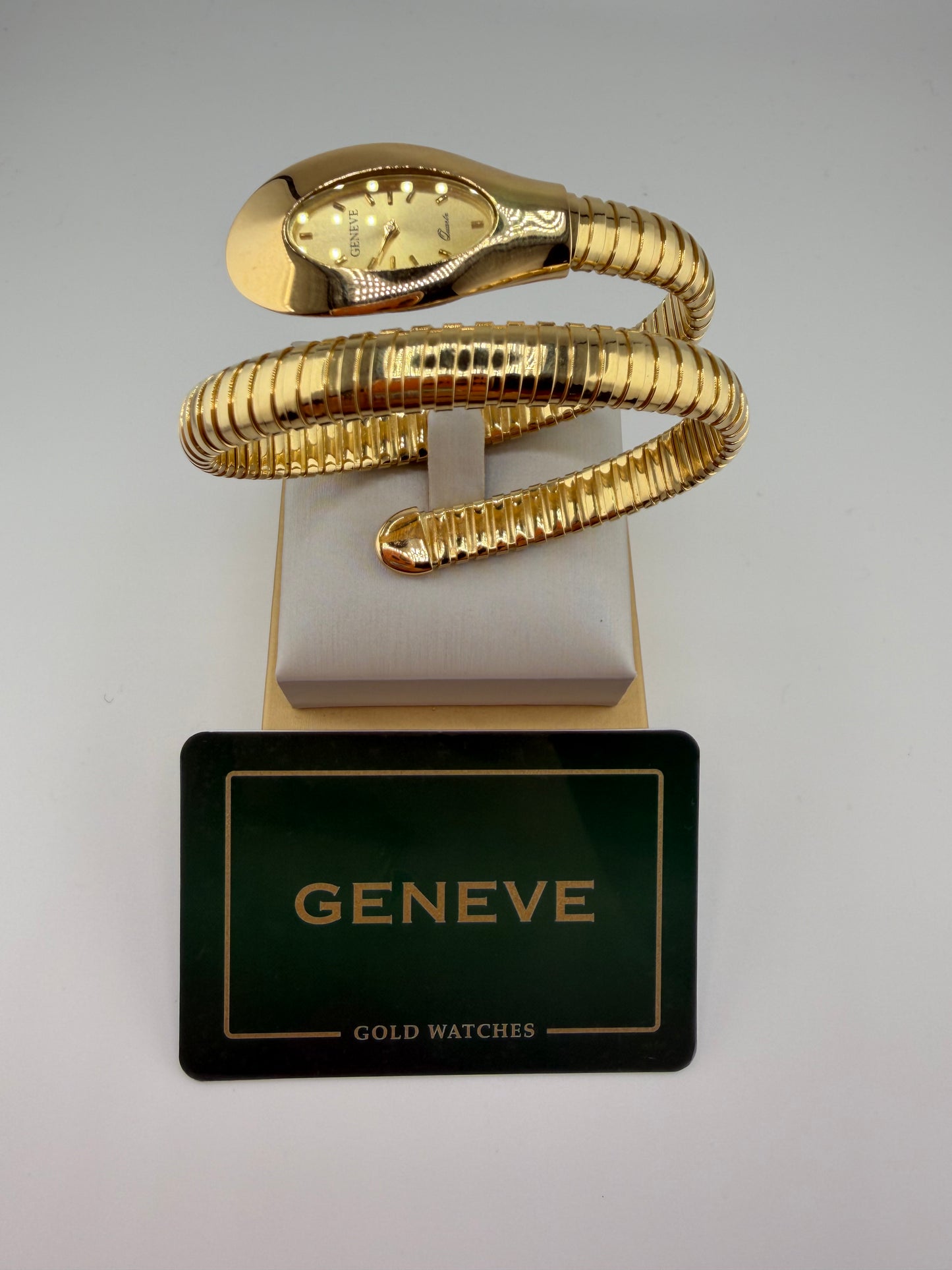 Montre Geneve Serpent en or 18K – Fabrication italienne