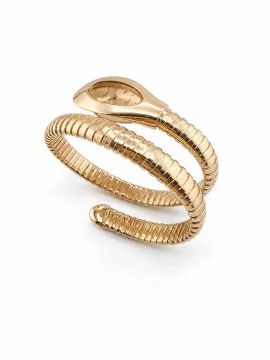 Montre Geneve Serpent en or 18K – Fabrication italienne