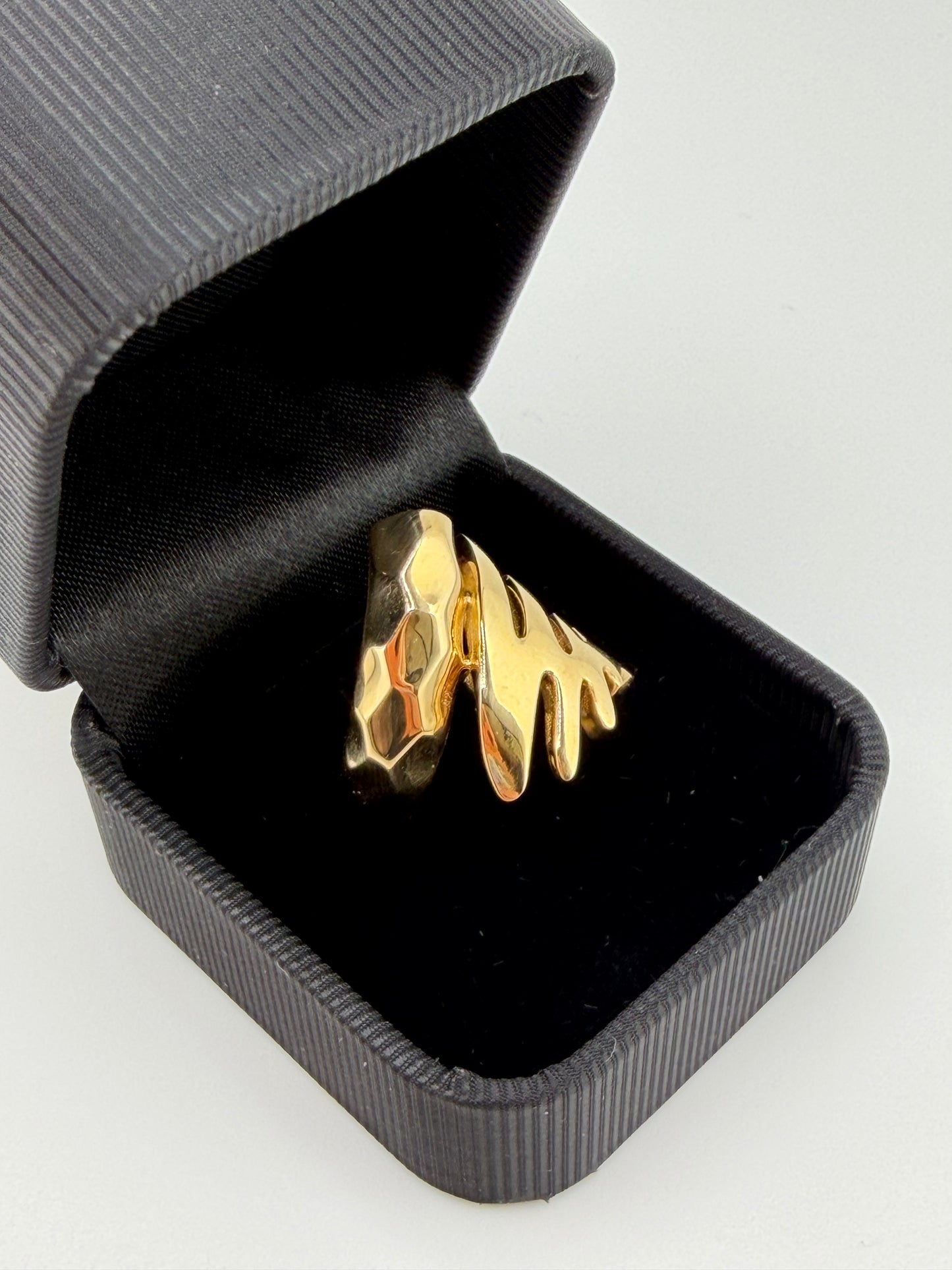 Bague Sculpturale en Or 18K – 4,6 g