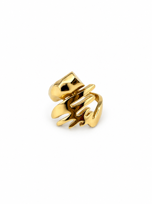 Bague Sculpturale en Or 18K – 4,6 g