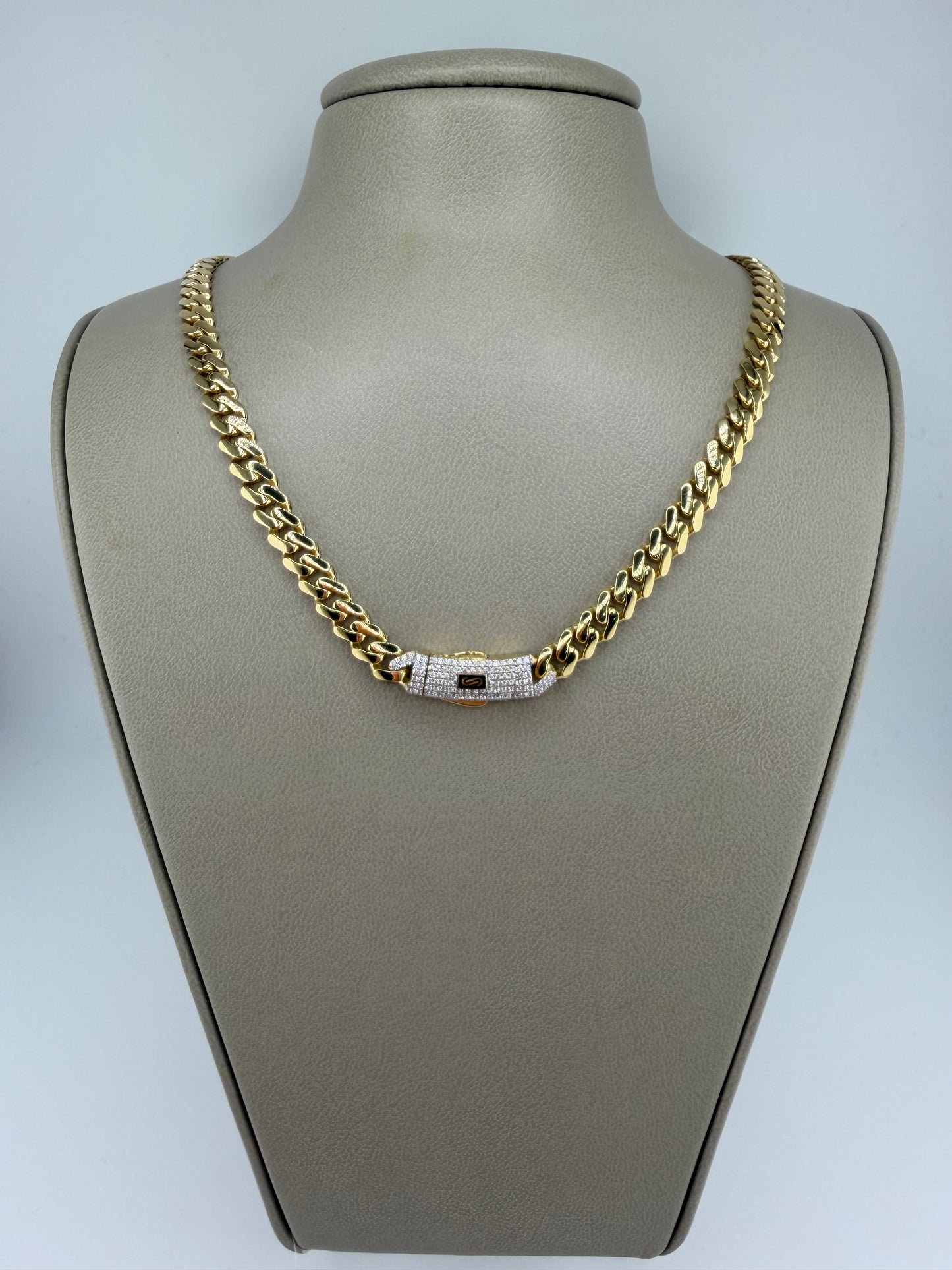 Collier Monaco Chain original en or 18K – 18,52 g