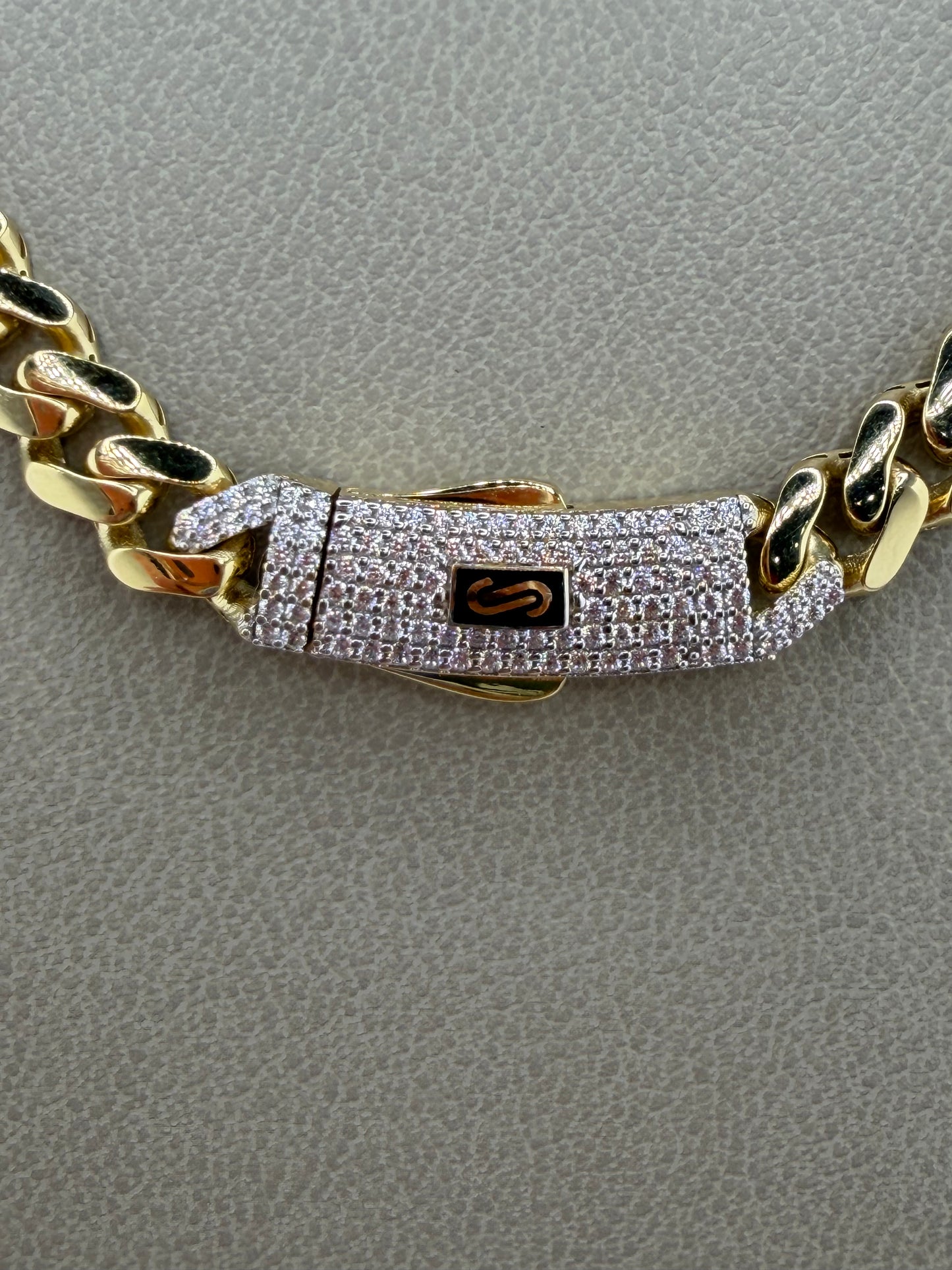 Collier Monaco Chain original en or 18K – 18,52 g