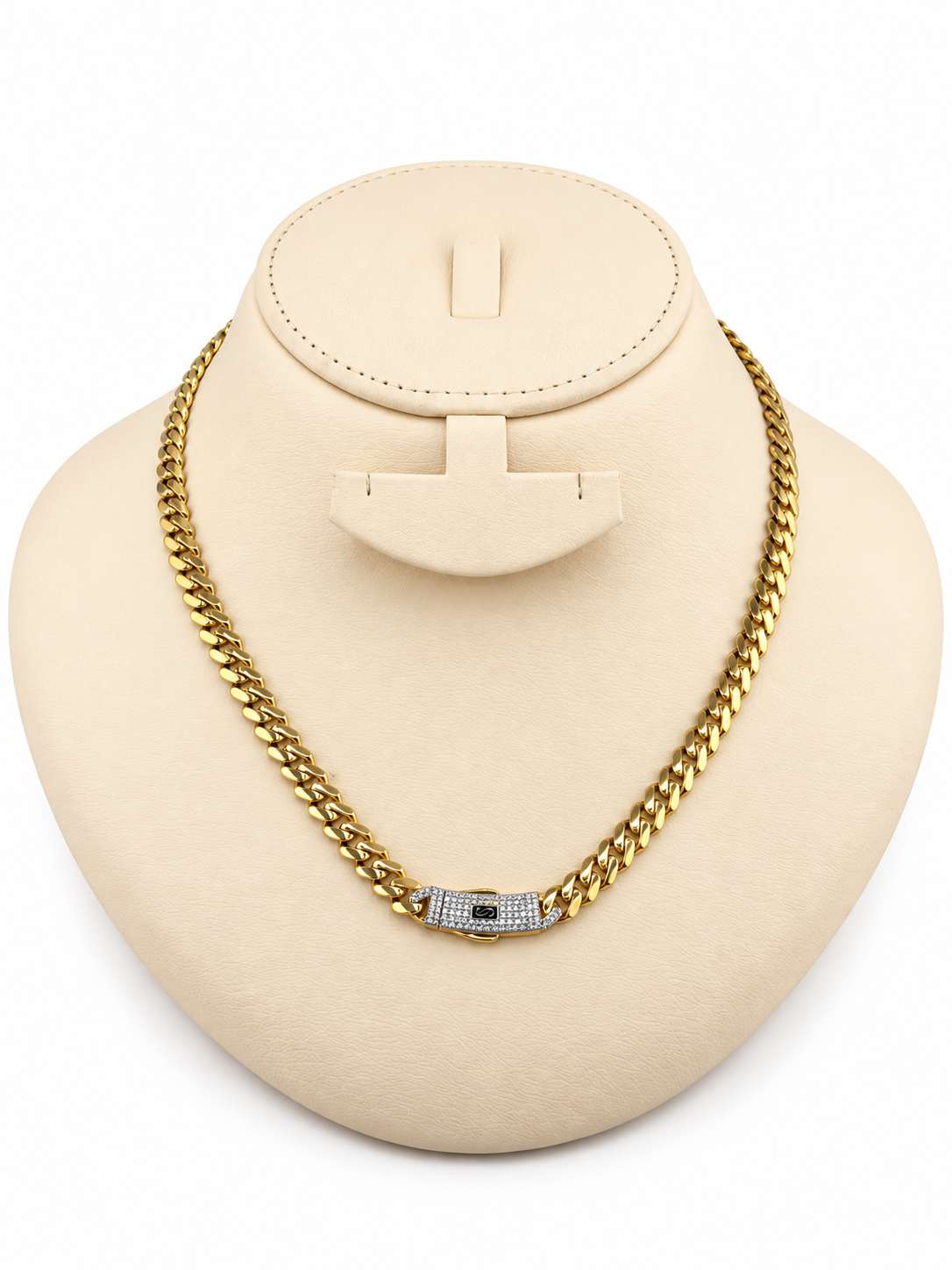 Collier Monaco Chain original en or 18K – 18,52 g