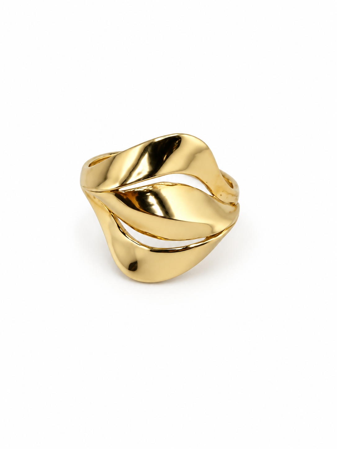 Bague Éclat Ondulé en or 18K – 3,72 g