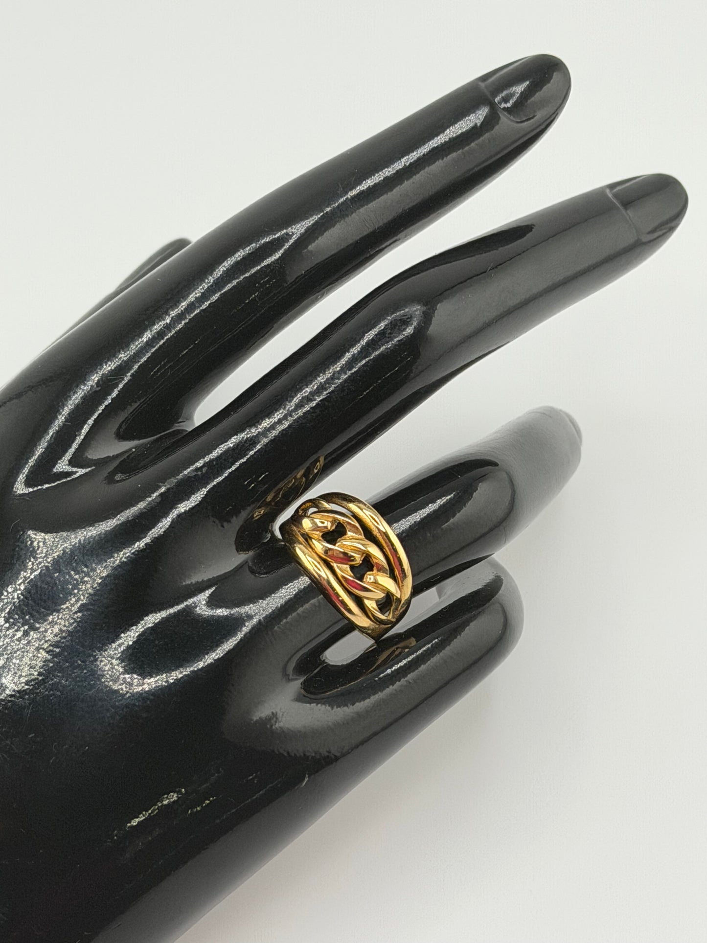 Bague Maille Iconique en or 18K – 3,24 g