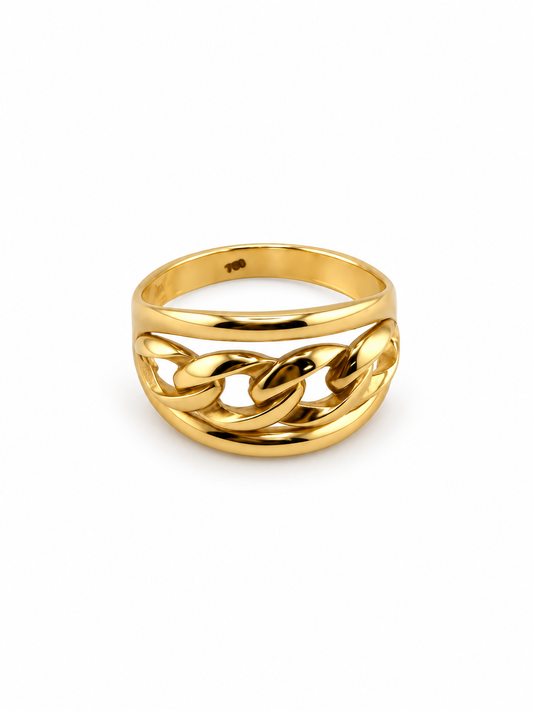 Bague Maille Iconique en or 18K – 3,24 g