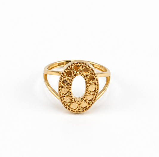 Bague fine à effet miroir – 2,3 g
