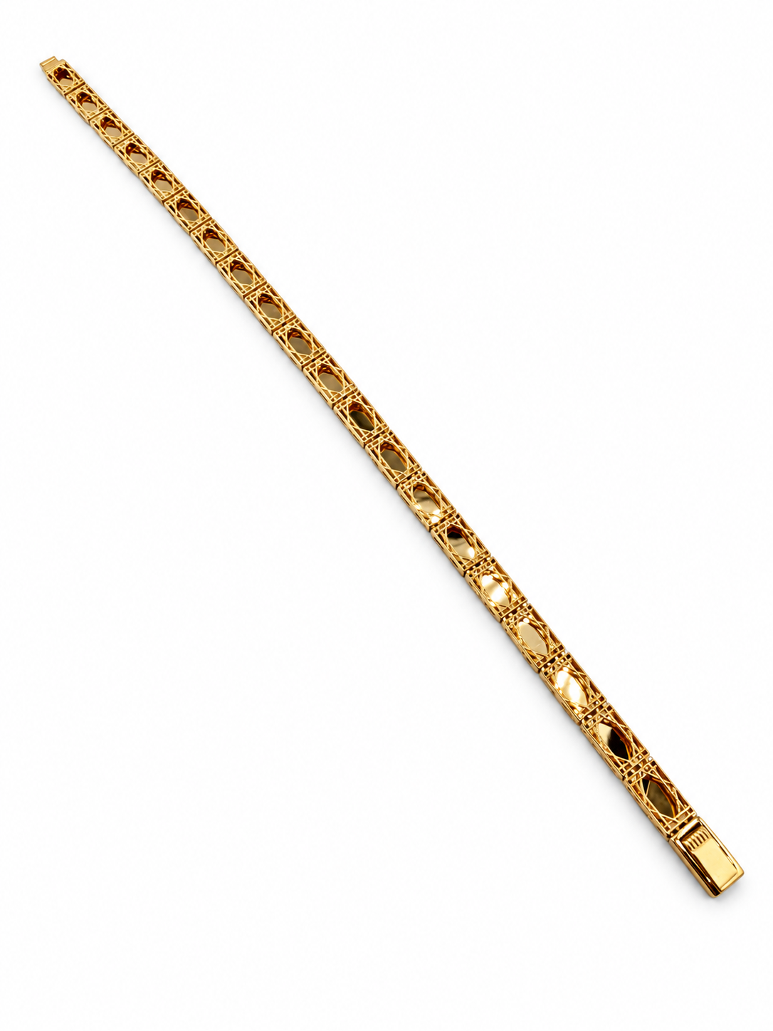 Bracelet en or 18 carats inspiré de la fine joaillerie – 6,68 g