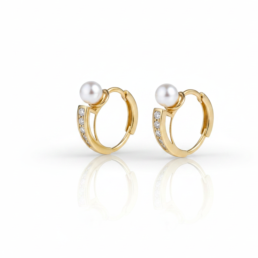 Boucles d’oreilles perles