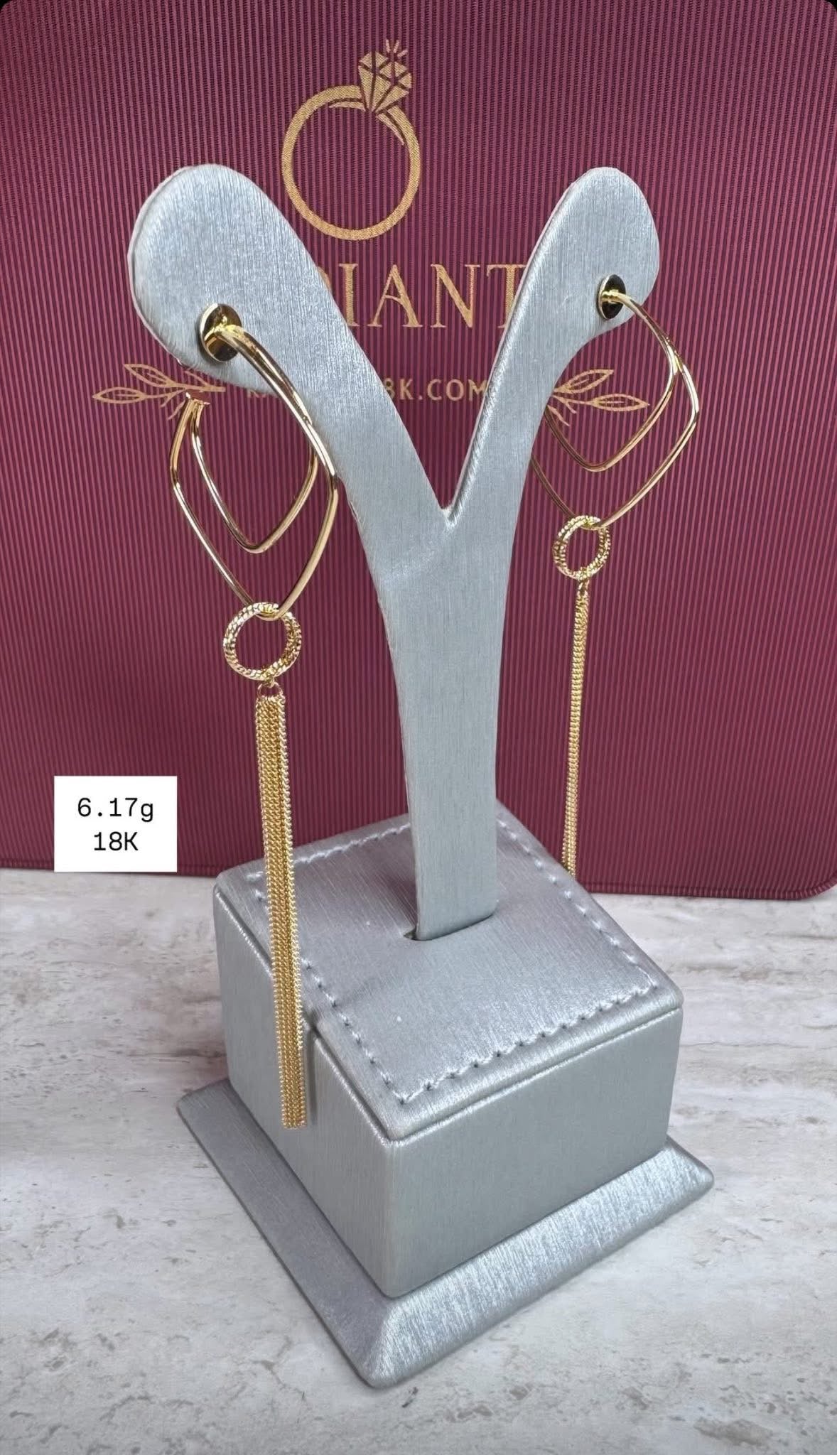 Boucles d’oreilles pendantes